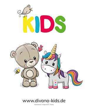SCHNEIDEUMHANG KIDS Teddy + Einhorn
